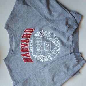 Harvard University Kids Unisex SweatShirt Size 14/16 Gray